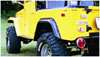 Bushwacker 30002-07 | 65-84 Toyota Land Cruiser Cutout Style Flares 2pc - Black; 1965-1984 Alternate Image 5