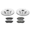 PowerStop k285 | Power Stop 14-18 Subaru Forester Front Z23 Evolution Sport Brake Kit; 2014-2018 Alternate Image 2