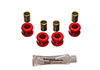 Energy Suspension 3.8101r | 63-96 Chevrolet Corvette Red Rear End Link Bushings ONLY; 1963-1996 Alternate Image 1