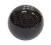 NRG sk-300bc-3-w | Universal Ball Style Shift Knob - Heavy Weight 480G / 1.1Lbs. - Carbon Fiber (5 Speed) Alternate Image 1