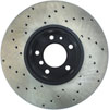 Stoptech 128.34031L | StopTech BMW 540i Sport Cryo Cross Drilled Rotor, Front Left; 1996-2000 Alternate Image 2