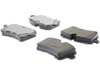 Stoptech 308.15470 | StopTech Street Brake Pads Porsche Macan S 350mm Front Disc, Rear; 2015-2017 Alternate Image 1