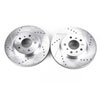 PowerStop ar82110xpr | Power Stop 06-11 Buick Lucerne Front Evolution Drilled & Slotted Rotors - Pair; 2006-2011 Alternate Image 1