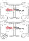 DBA db2400xp | 09-21 Nissan 370Z XP Performance Front Brake Pads; 2009-2021 Alternate Image 1