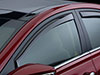 WeatherTech 80778 | 13-15 Acura ILX Front Side Window Deflectors - Dark Smoke; 2013-2015 Alternate Image 1