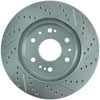 Stoptech 227.66057R | StopTech Cadillac XTS Select Sport Drilled/Slotted Rotor, Front Right; 2013-2017 Alternate Image 5