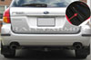 Rally Armor mf4-ur-blk/sil | 2005-2009 Legacy GT and Outback UR Black Mud Flap w/ Silver Logo; 2005-2009 Alternate Image 2