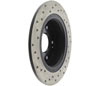 Stoptech 128.40068L | StopTech Acura TSX Sport Cryo Cross Drilled Rotor, Rear Left; 2009-2014 Alternate Image 6