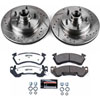 PowerStop k2937-26 | Power Stop 91-93 Chevrolet Caprice Front Z26 Street Warrior Brake Kit; 1991-1993 Alternate Image 2