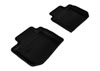 3D Maxpider l1sb00821509 | 3D MAXpider 2012-2019 Subaru Impreza/XV Crosstrek/WRX/Sti Kagu 2nd Row Floormats - Black; 2012-2019 Alternate Image 1