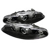 SPYDER 5011428 | Spyder Mitsubishi Eclipse Halo Projector Headlights - Black - (PRO-YD-ME95-HL-BK); 1995-1996 Alternate Image 1