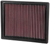 K&N Engineering 335000 | K&N 13 Ford Fusion 2.0L L4 Replacement Air Filter; 2013-2013 Alternate Image 3