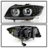 SPYDER 5086488 | Spyder 09-12 BMW E90 3-Series 4DR Projector Headlights Halogen - LED - Black - PRO-YD-BMWE9009-BK; 2009-2012 Alternate Image 6