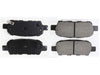 Stoptech 309.09050 | StopTech Sport Brake Pads Nissan Maxima, Rear; 2004-2008 Alternate Image 3