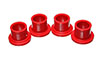 Energy Suspension 5.10104r | 00-04 Dodge Dakota 4WD / 00-03 Durango 4WD Red Front Rack and Pinion Bushing Set; 2000-2004 Alternate Image 1