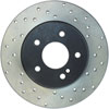 Stoptech 128.35034L | StopTech Mercedes-Benz CLK320 Sport Cryo Cross Drilled Rotor, Rear Left; 1998-2005 Alternate Image 5