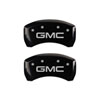 MGP 34212SGMCBK | 4 Caliper Covers Engraved Front & Rear GMC Black Finish Silver Char 2019 GMC Arcadia; 2017-2020 Alternate Image 6