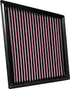 K&N Engineering 333075 | K&N 2015 Jaguar F-Pace V6-3.0L F/I Left Side Replacement Drop In Air Filter Alternate Image 3