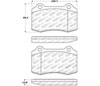 Stoptech 309.05921 | StopTech Sport Brake Pads Volvo S60 R 330mm Front Disc, Rear; 2004-2007 Alternate Image 5