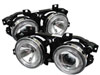 SPYDER 5008732 | Spyder BMW E34 5-Series / BMW E32 7-Series (not Fit 750) Projector Headlights- Chrome - (PRO-YD-BMWE34-HL-C); 1988-1992 Alternate Image 1