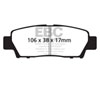 EBC dp21714 | 95-96 Toyota Avalon 3.0 Greenstuff Rear Brake Pads; 1995-1996 Alternate Image 6