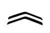 AVS 92127 | 94-03 GMC Sonoma Ventvisor Outside Mount Window Deflectors 2pc - Smoke; 1994-2003 Alternate Image 1