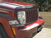 Stampede 2912-2 | 2008-2014 Jeep Liberty Vigilante Premium Hood Protector - Smoke; 2008-2014 Alternate Image 2