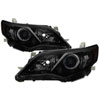 SPYDER 9937569 | xTune Toyota Camry LE XLE Hybrid Models 12-14 OE Style Headlight - Black Smoke HD-JH-TCAM12-AM-BSM; 2012-2014 Alternate Image 1