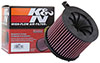 K&N Engineering e0648 | K&N 16-18 Audi A5 L4-2.0L Diesel Engine Replacement Air Filter; 2016-2018 Alternate Image 5