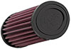 K&N Engineering tb1610 | K&N 10-11 Triumph Thunderbird Oval Replacememt Air Filter; 2010-2011 Alternate Image 1