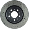 Stoptech 127.39023L | StopTech Volvo S70 Sport Drilled/Slotted Rotor, Front Left; 1998-1998 Alternate Image 7