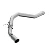 MBRP s6400al | 16-19 Nissan Titan XD 5.0L 4in Filter Back Single Side Exit Alum Exhaust System; 2016-2019 Alternate Image 2