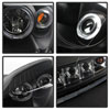 SPYDER 5010001 | Spyder Dodge Ram 1500 Halo LED ( Replaceable LEDs ) Projector Headlights - Black - (PRO-YD-DR06-HL-BK); 2006-2008 Alternate Image 7