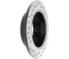 Stoptech 127.40017L | StopTech Honda CRX Sport Drilled/Slotted Rotor, Rear Left; 1990-1991 Alternate Image 7