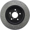 Stoptech 128.40092R | StopTech Honda Ridgeline Sport Cryo Cross Drilled Rotor, Front Right; 2017-2017 Alternate Image 2