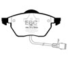 EBC dp2836 | 97-99 Audi A8 Quattro 4.2 (4 Pad Set) Greenstuff Front Brake Pads; 1997-1999 Alternate Image 6