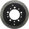 Stoptech 128.44157R | StopTech Toyota Sequoia Sport Cross Drilled Brake Rotor, Rear Right; 2008-2016 Alternate Image 5