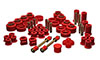 Energy Suspension 3.18101r | 88-98 Chevy/GMC 4WD Red Hyper-flex Master Bushing Set; 1988-1998 Alternate Image 3