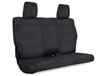 PRP Seats b017-01 | PRP 07-10 Jeep Wrangler JK Rear Seat Covers/2 door - Black with Red Stitching; 2007-2010 Alternate Image 1