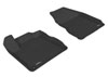 3D Maxpider l1ns01811509 | 3D MAXpider 2009-2014 Nissan Murano Kagu 1st Row Floormat - Black; 2009-2014 Alternate Image 1