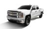 AVS 953123 | 16-18 Chevrolet Silverado 1500 Low Profile Aeroskin Lightshield Pro - Black; 2016-2018 Alternate Image 1