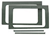 DEI 50269 | 18-23 Jeep Wrangler JL 2-Door Boom Mat Rear Side Window Trim - 2 Piece - Gray; 2018-2023 Alternate Image 3