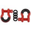 Mishimoto bndrrd | Borne D-Ring Shackle Set Red Alternate Image 1