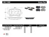 Stoptech 309.11080 | StopTech Sport Brake Pads Audi A3, Rear; 2006-2013 Alternate Image 1