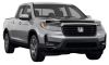 AVS 322202 | 21-22 Honda Ridgeline / 2022 Honda Passport Aeroskin Low Profile Hood Shield - Smoke; 2021-2022 Alternate Image 1