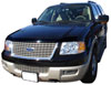 AVS 322037 | 03-06 Ford Expedition Aeroskin Low Profile Acrylic Hood Shield - Smoke; 2003-2006 Alternate Image 2