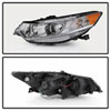 SPYDER 9042225 | xTune 09-14 Acura Varius Projector Headlights - Light Bar DRL - Chrome (PRO-JH-ATSX09-LB-C); 2009-2014 Alternate Image 6