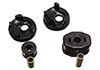 Energy Suspension 7.1105g | 91-94 Nissan Sentra/NX1600/2000 Black Motor Mount Inserts (2 Torque Mount Position; 1991-1994 Alternate Image 1