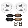 PowerStop crk6098 | Power Stop 12-15 Scion iQ Front Z17 Evolution Geomet Coated Brake Kit; 2012-2015 Alternate Image 2