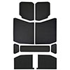 DEI 50168 | 18-23 Jeep Wrangler JL 4-Door Boom Mat Headliner - 9 Piece - Black; 2018-2023 Alternate Image 1